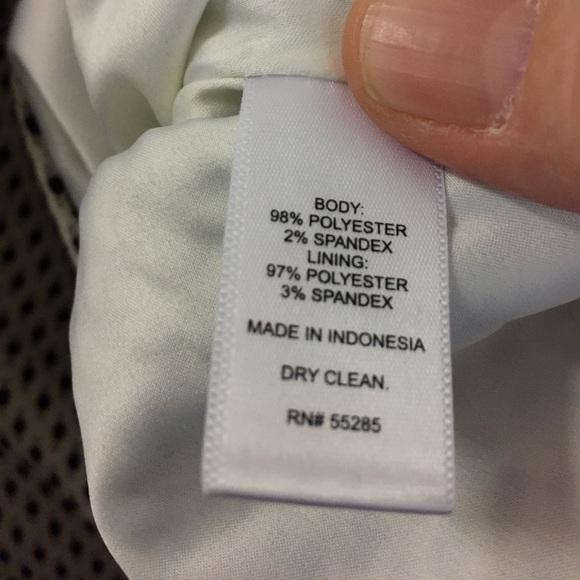 Polka dot black and white express dress size 10. - Picture 7 of 7